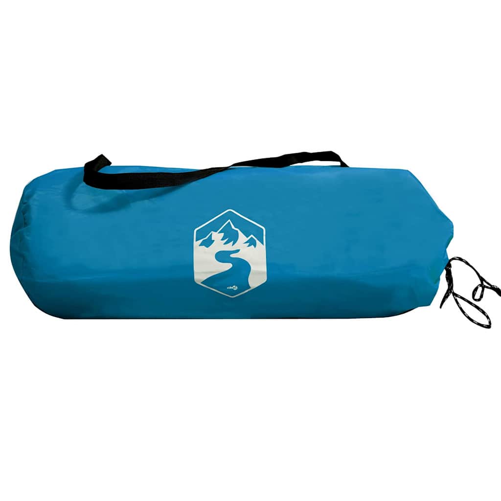 Achterkleptent -persoons 194 x 180 x 210 cm Blauw taft