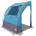 Achterkleptent -persoons 194 x 180 x 210 cm Blauw taft