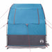 Achterkleptent -persoons 194 x 180 x 210 cm Blauw taft