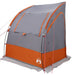 Achterkleptent -persoons 194 x 180 x 210 cm Grijs en Oranje