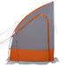 Achterkleptent -persoons 194 x 180 x 210 cm Grijs en Oranje