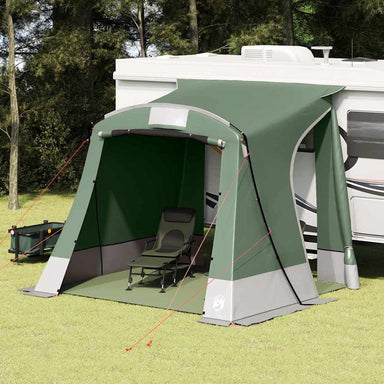 Achterkleptent -persoons 285 x 255 x 245 cm Groen taft