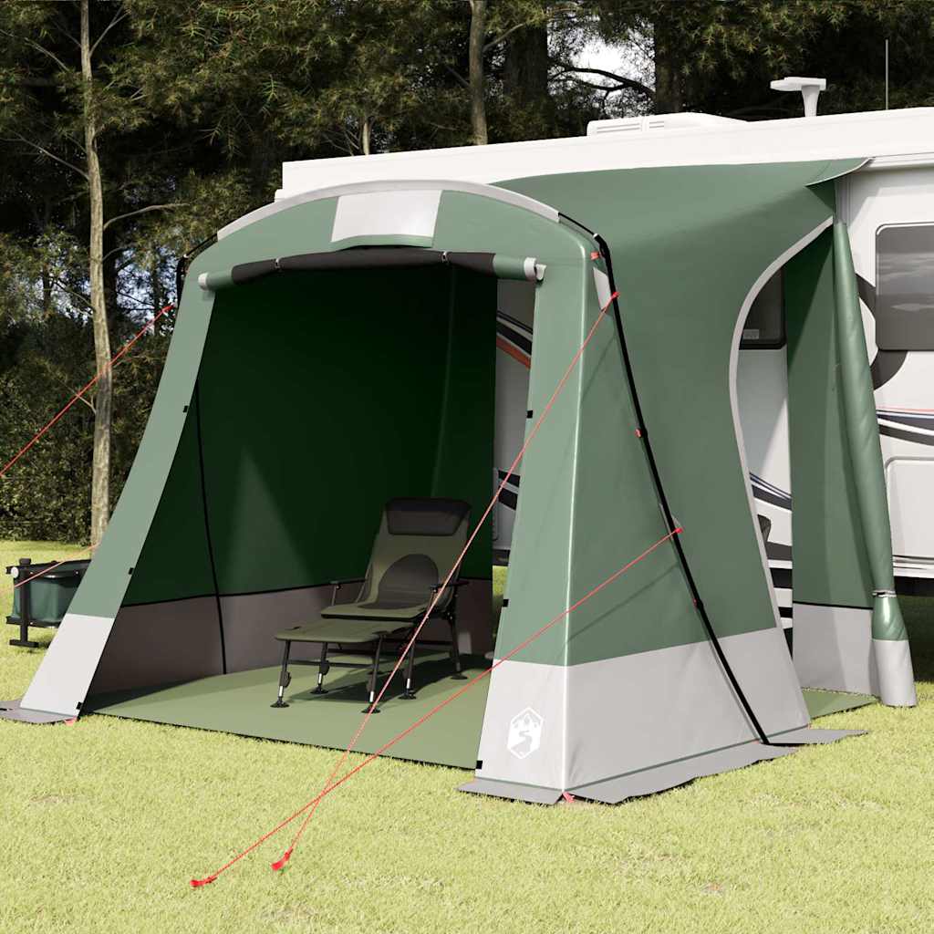 Achterkleptent -persoons 285 x 255 x 245 cm Groen taft