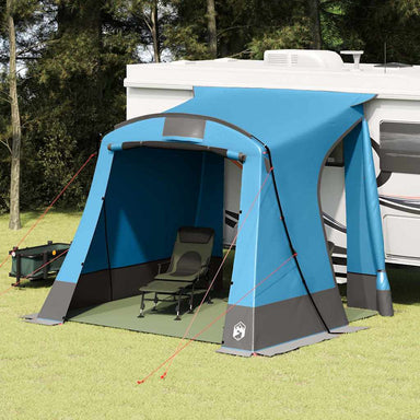 Achterkleptent -persoons 285 x 255 x 245 cm Blauw taft