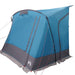 Achterkleptent -persoons 285 x 255 x 245 cm Blauw taft