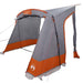 Achterkleptent -persoons 285 x 255 x 245 cm Grijs en Oranje