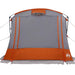 Achterkleptent -persoons 285 x 255 x 245 cm Grijs en Oranje