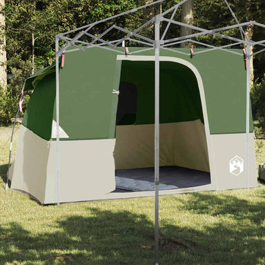 Binnentent met dak met opslag Groen 280 x 220 x 176 cm taft