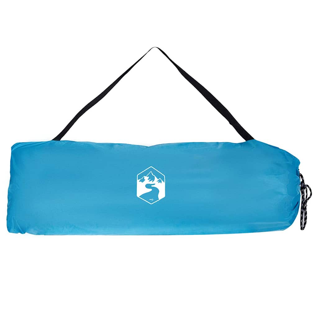 Binnentent met dak met opslag Blauw 280 x 220 x 176 cm taft
