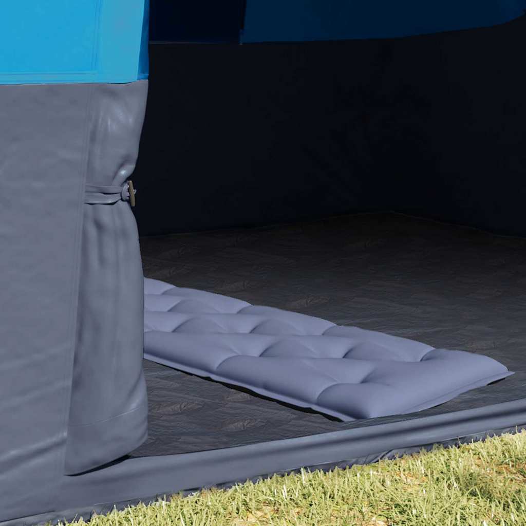 Binnentent met dak met opslag Blauw 280 x 220 x 176 cm taft
