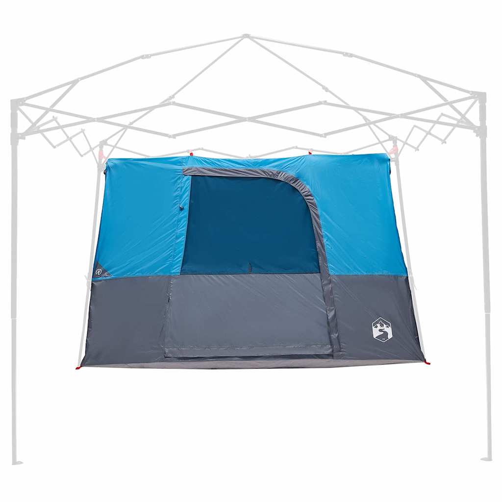 Binnentent met dak met opslag Blauw 280 x 220 x 176 cm taft