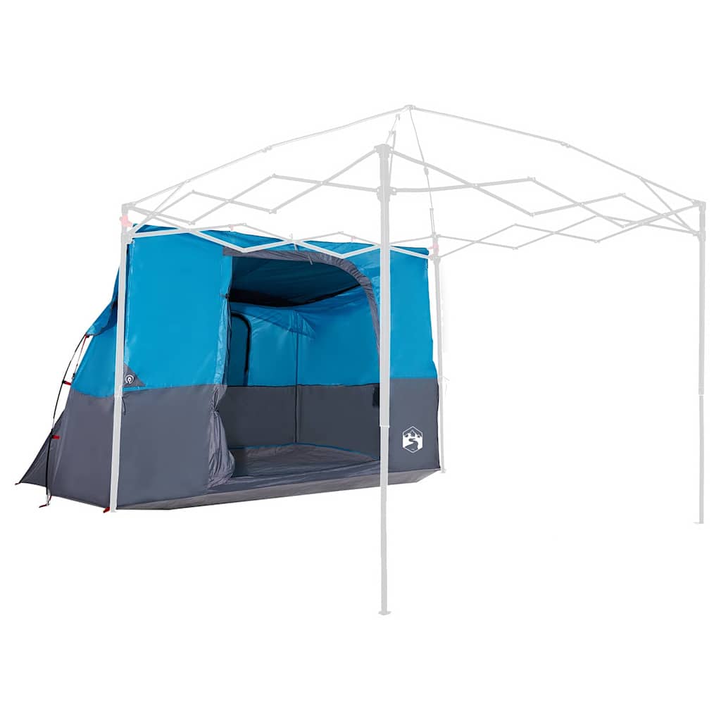 Binnentent met dak met opslag Blauw 280 x 220 x 176 cm taft