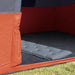 Binnentent met dak Grijs en Oranje 280 x 220 x 176 cm taft