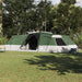 Gezinstent met dak met opslag Groen 833 x 585 x 216 cm taft