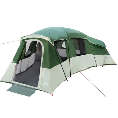 Gezinstent met dak met opslag Groen 762 x 655 x 218 cm taft