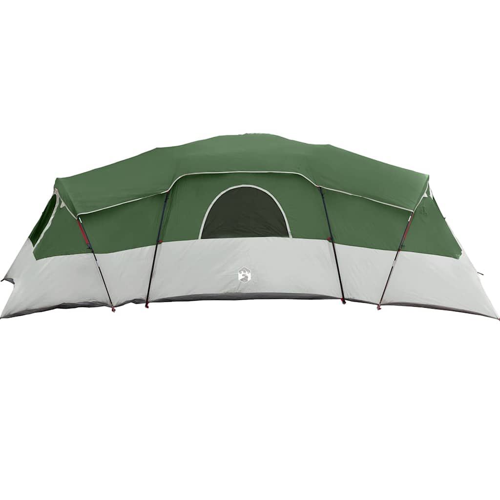 Gezinstent met dak met opslag Groen 762 x 655 x 218 cm taft