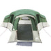 Gezinstent met dak met opslag Groen 762 x 655 x 218 cm taft