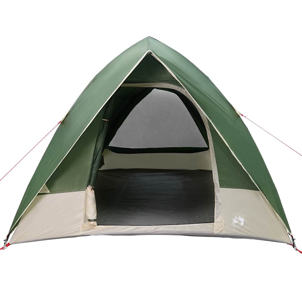 Camping Tent met dak met opslag Groen 320 x 275 x 190 cm taft