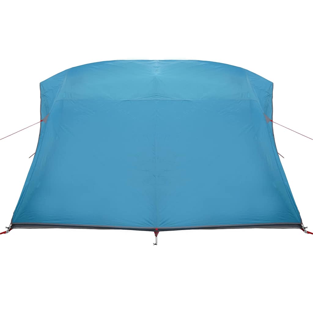 Camping Tent met dak met opslag Blauw 320 x 275 x 190 cm taft