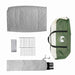 Tunnel tent met dak met opslag Groen 510 x 240 x 156 cm taft