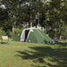 Tunnel tent met dak met opslag Groen 510 x 240 x 156 cm taft