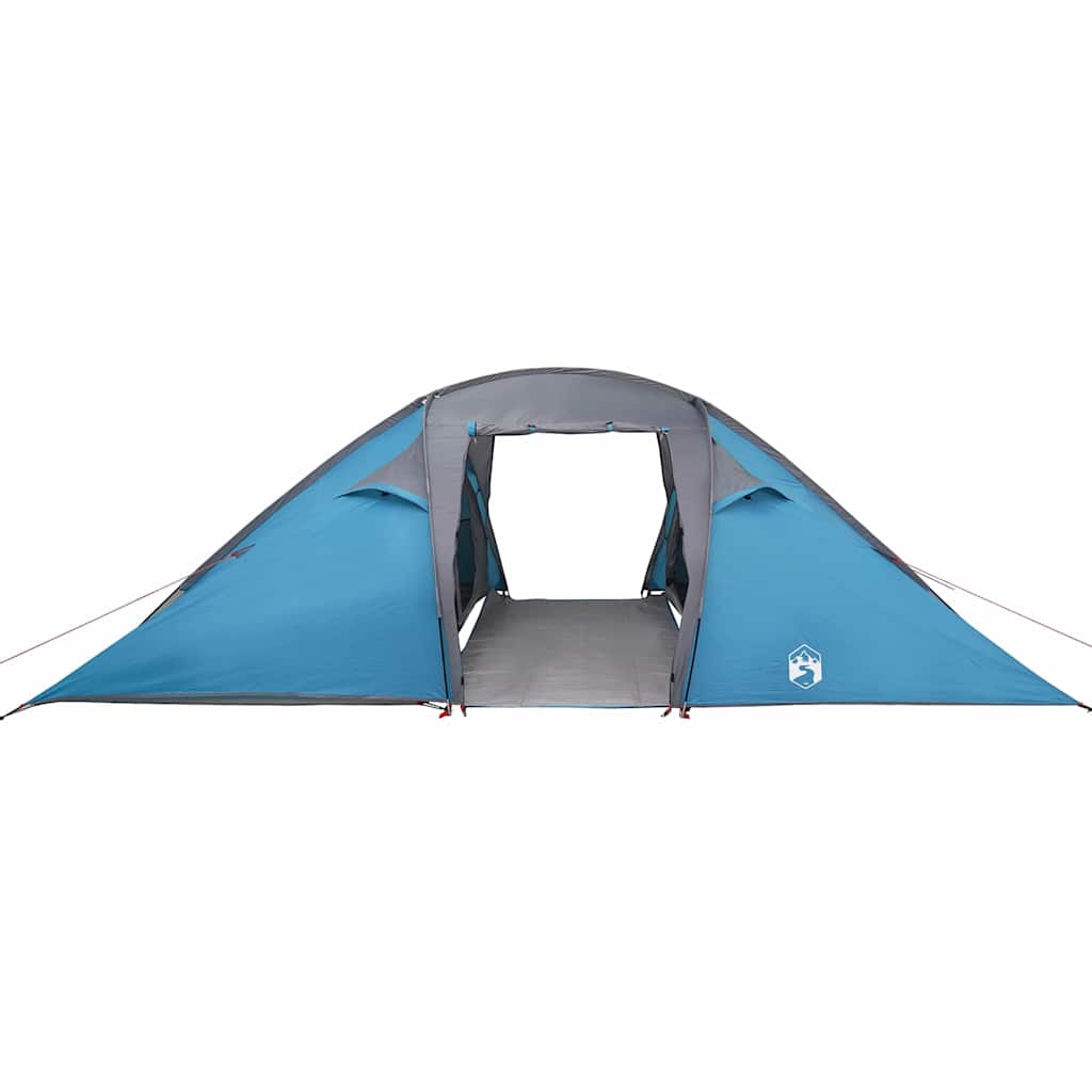 Tunnel tent met dak met opslag Blauw 510 x 240 x 156 cm taft