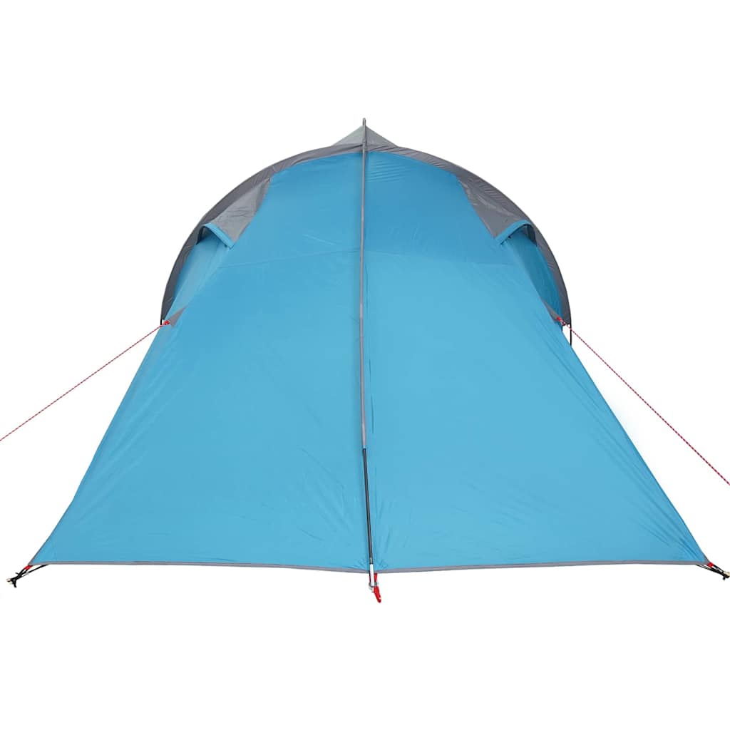 Tunnel tent met dak met opslag Blauw 510 x 240 x 156 cm taft