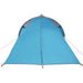 Tunnel tent met dak met opslag Blauw 510 x 240 x 156 cm taft