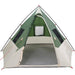 Tipi Tent met dak met opslag Groen 383 x 338 x 217 cm taft