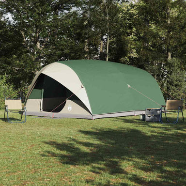 Tunnel tent 10-persoons Waterdicht Groen taft