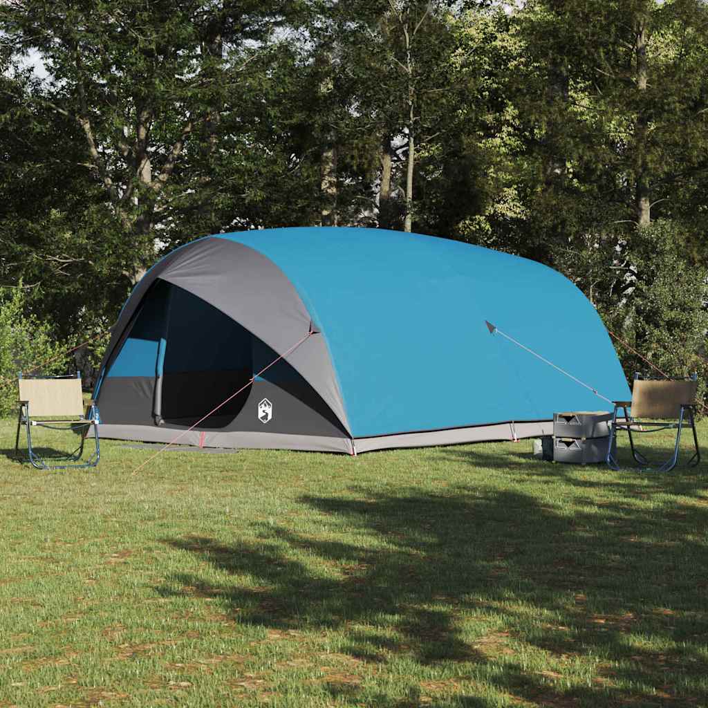 Tunnel tent 10-persoons Waterdicht Blauw taft