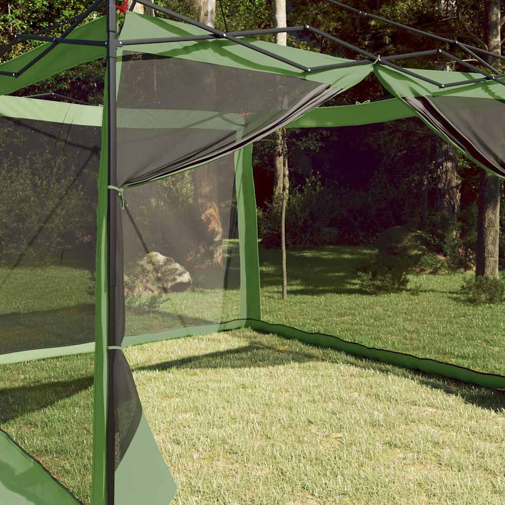 Binnentent met dak met opslag Groen 303 x 303 x 196 cm taft
