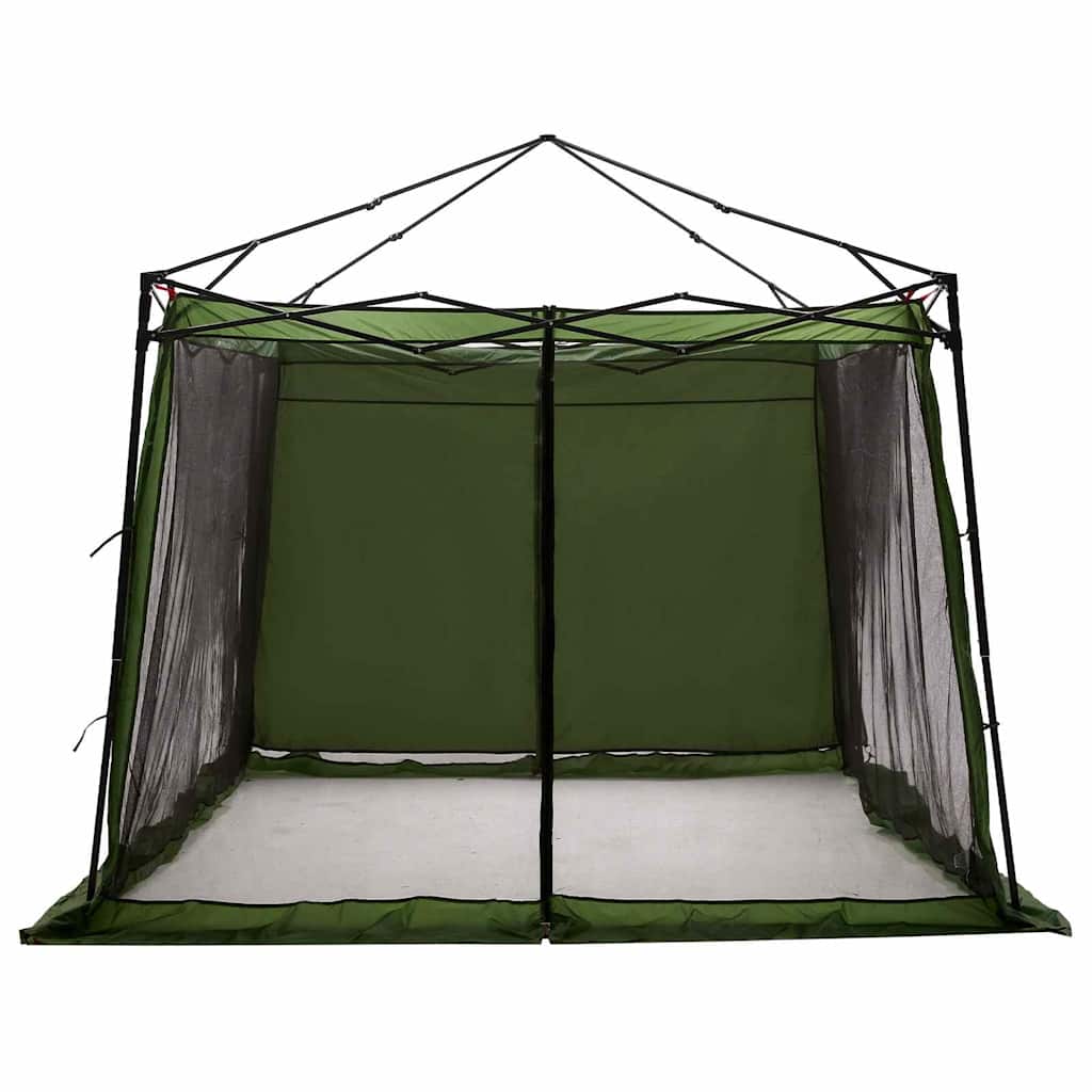 Binnentent met dak met opslag Groen 303 x 303 x 196 cm taft