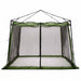 Binnentent met dak met opslag Groen 303 x 303 x 196 cm taft