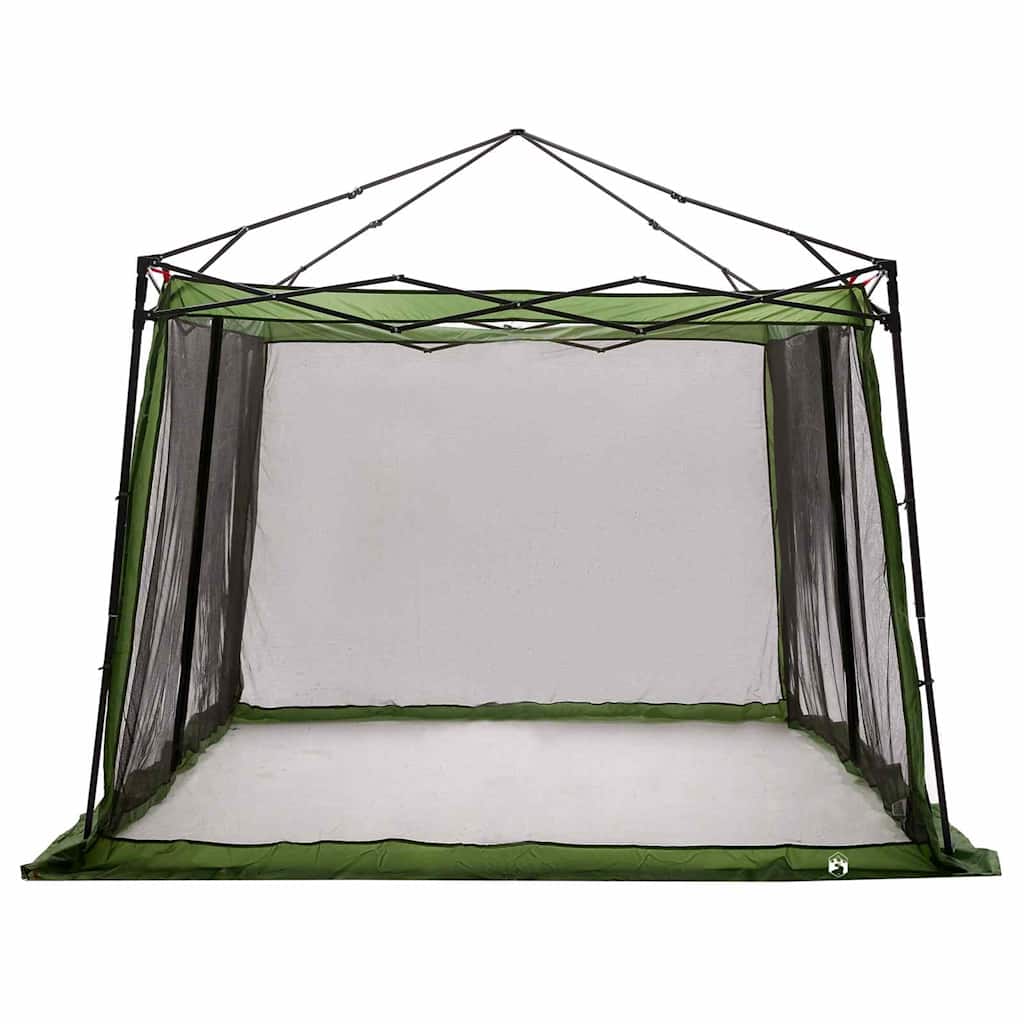 Binnentent met dak met opslag Groen 303 x 303 x 196 cm taft