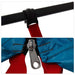 Binnentent met dak met opslag Blauw 303 x 303 x 196 cm taft