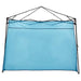 Binnentent met dak met opslag Blauw 303 x 303 x 196 cm taft
