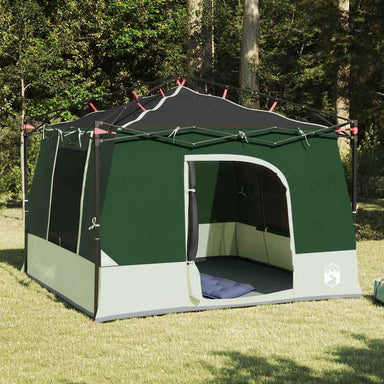 Binnentent met dak met opslag Groen 290 x 288 x 234 cm taft