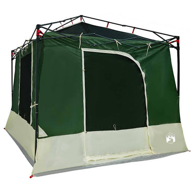 Binnentent met dak met opslag Groen 290 x 288 x 234 cm taft