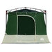 Binnentent met dak met opslag Groen 290 x 288 x 234 cm taft