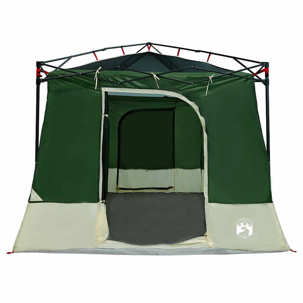 Binnentent met dak met opslag Groen 290 x 288 x 234 cm taft