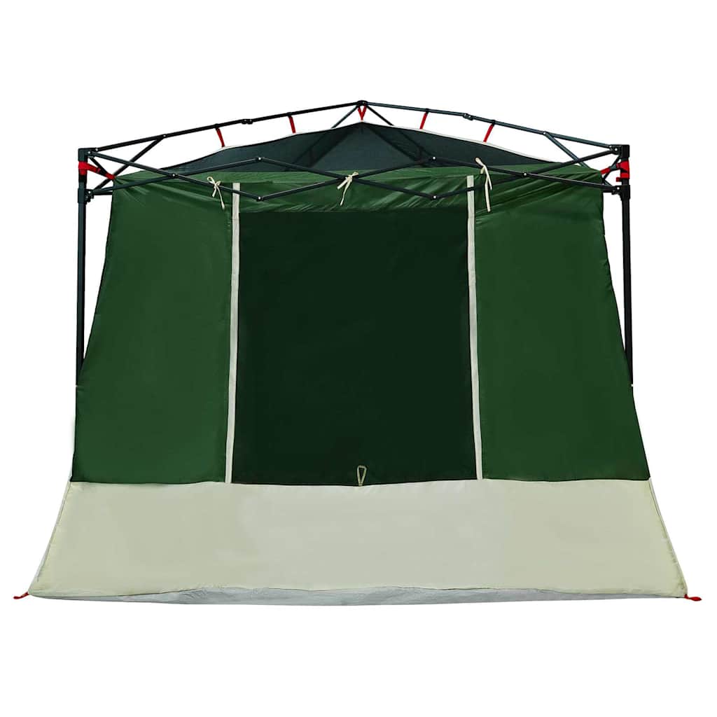 Binnentent met dak met opslag Groen 290 x 288 x 234 cm taft