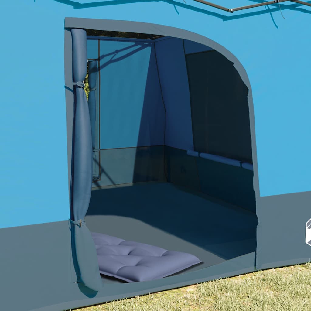 Binnentent met dak met opslag Blauw 290 x 288 x 234 cm taft