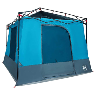 Binnentent met dak met opslag Blauw 290 x 288 x 234 cm taft