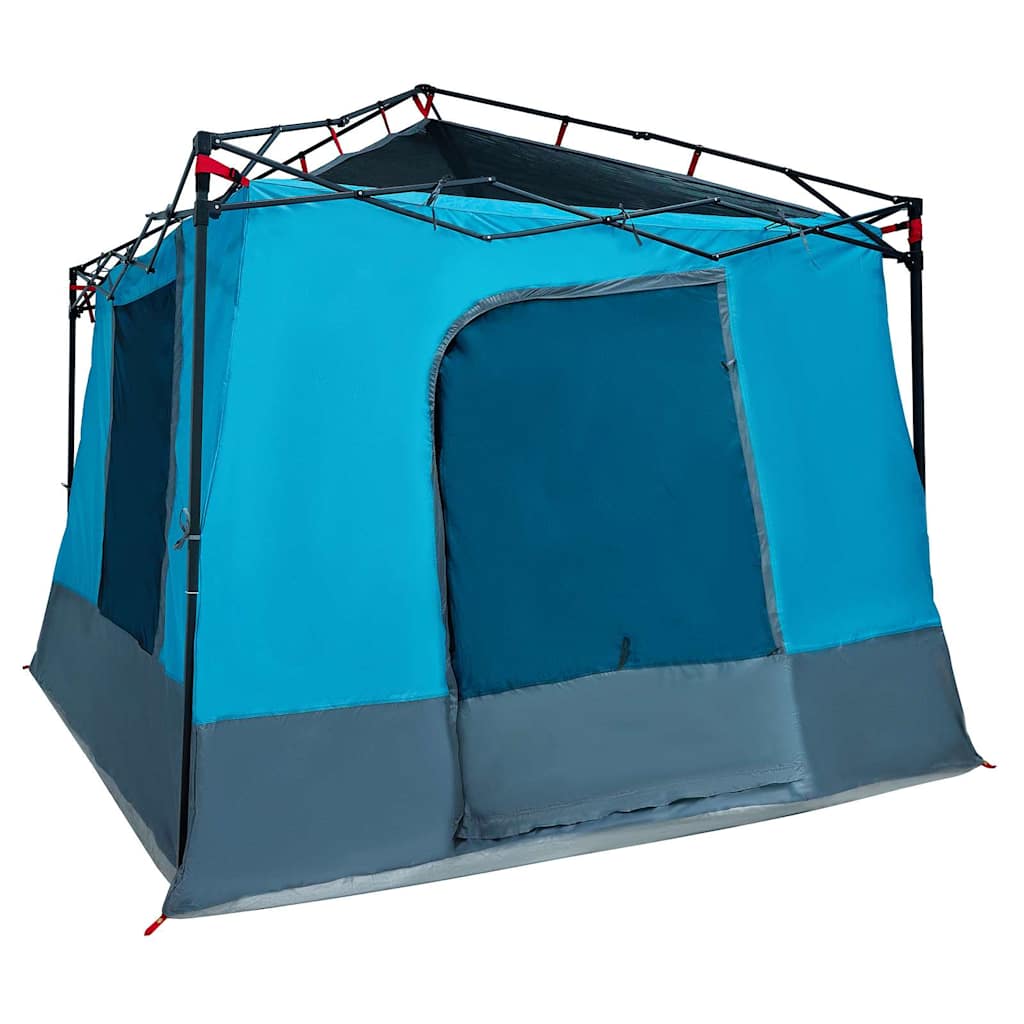 Binnentent met dak met opslag Blauw 290 x 288 x 234 cm taft