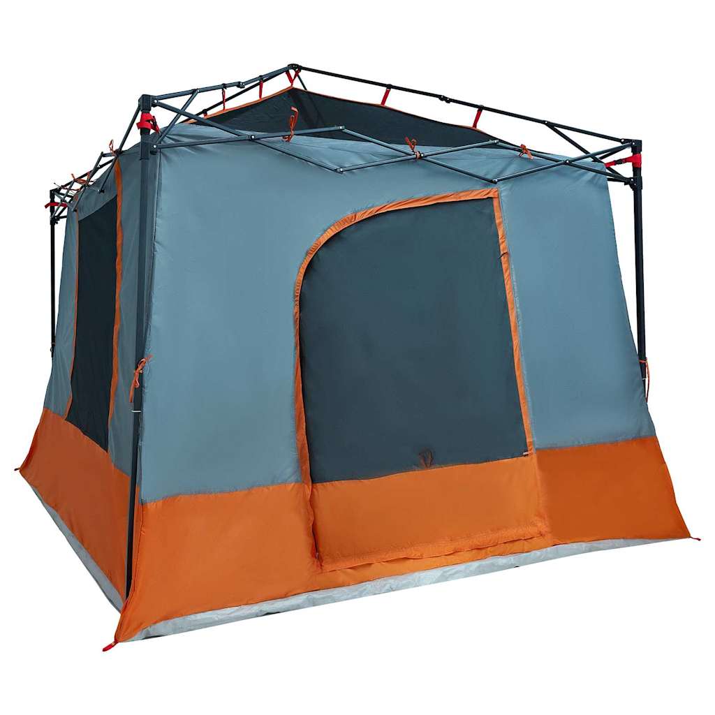 Binnentent met dak Grijs en Oranje 290 x 288 x 234 cm taft