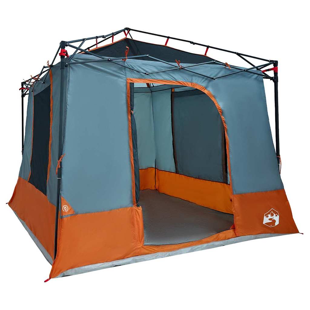 Binnentent met dak Grijs en Oranje 290 x 288 x 234 cm taft