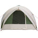 Tunnel tent met dak met opslag Groen 410 x 285 x 198 cm taft