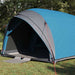 Tunnel tent met dak met opslag Blauw 410 x 285 x 198 cm taft