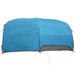Tunnel tent met dak met opslag Blauw 410 x 285 x 198 cm taft